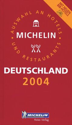 Cover des MICHELIN-Führer Deutschland 2003